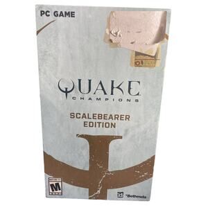 Quake Champions: Scalebearer Edition PC Game Case and 12" Figure Statue